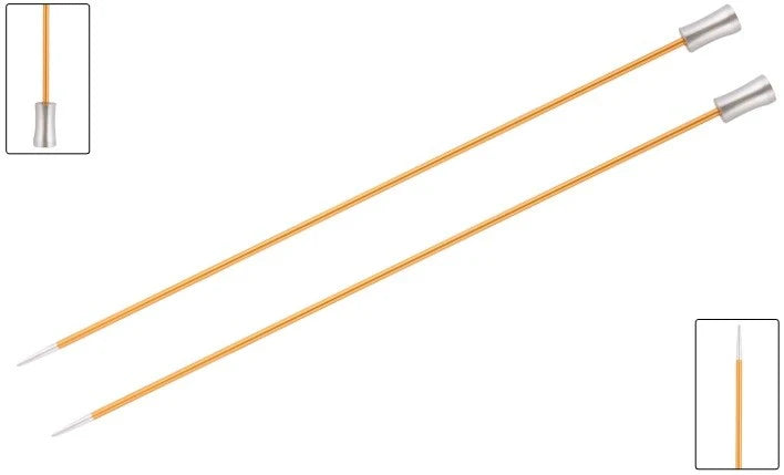 Knitter's Pride (KnitPro) Zing Single Pointed Needles - 16" (40cm)