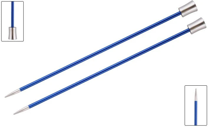 Knitter's Pride (KnitPro) Zing Single Pointed Needles - 16" (40cm)