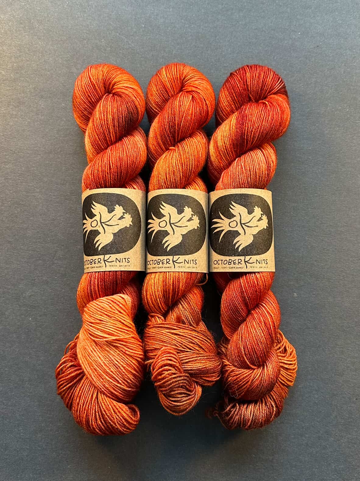 October Knits BFL 4-ply Sock