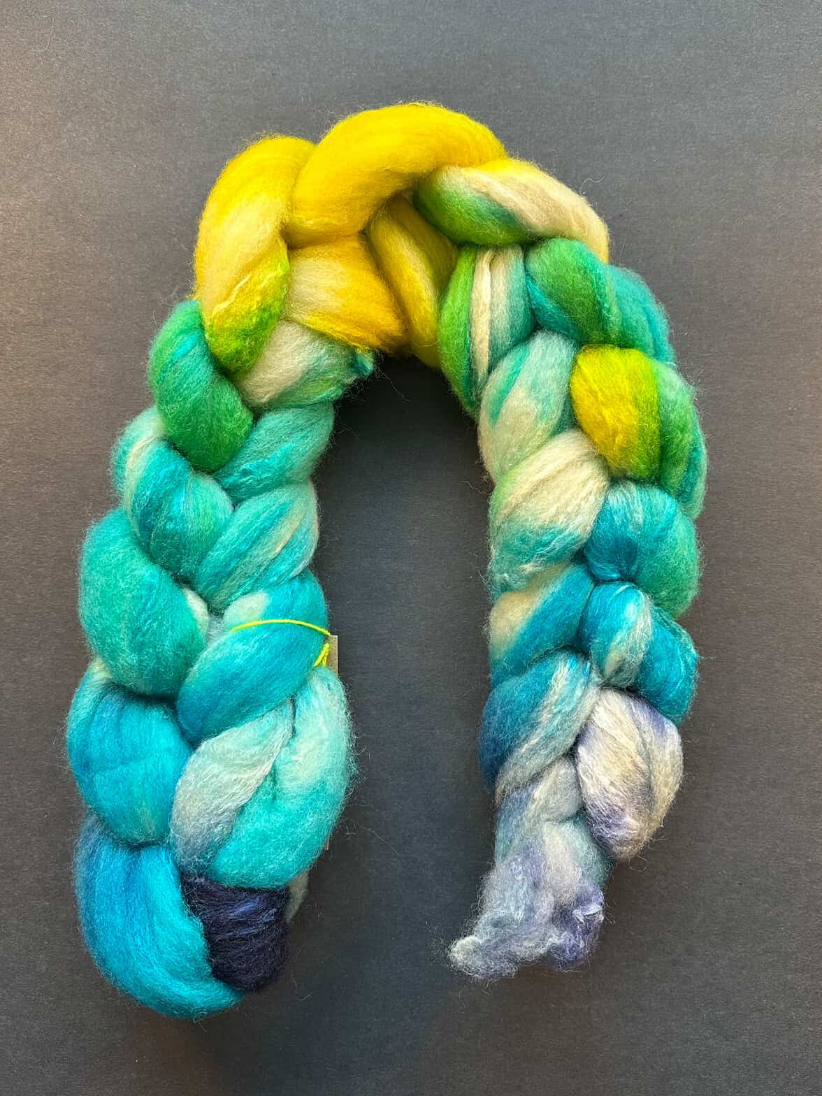October Knits BFL/Tussah silk 70/30 Combed Top (Fibre)
