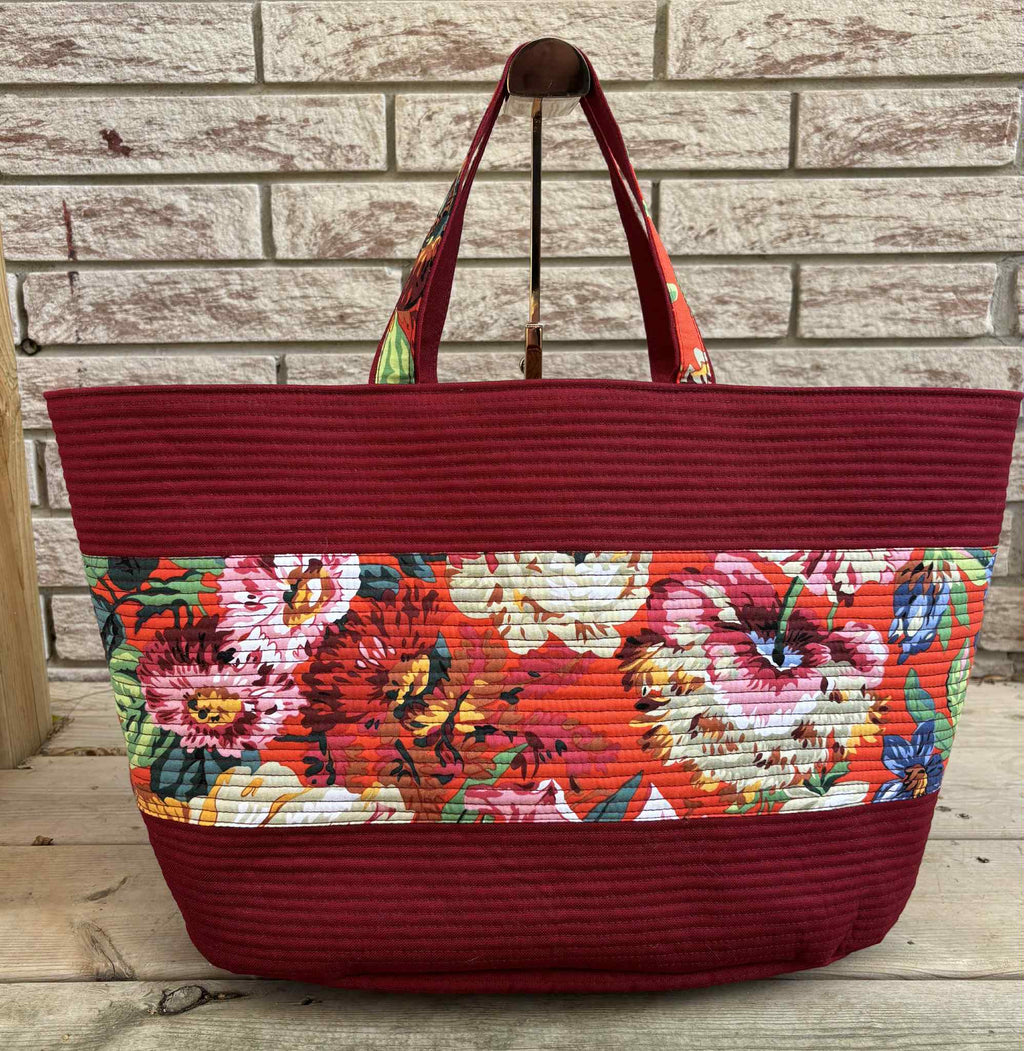 LMc Handcrafted Market Tote