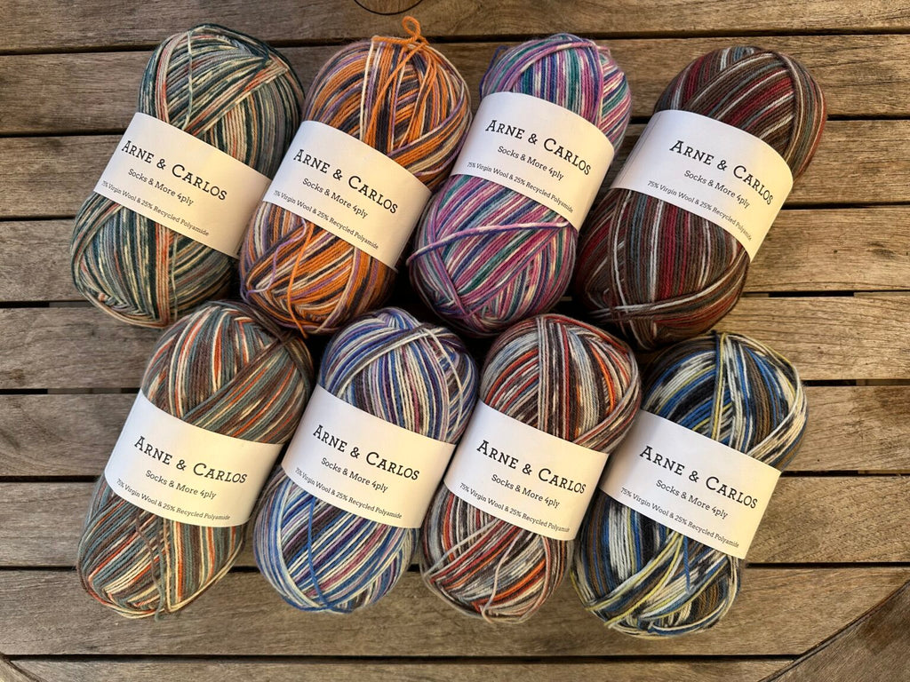 Arne & Carlos Socks and More 4-ply