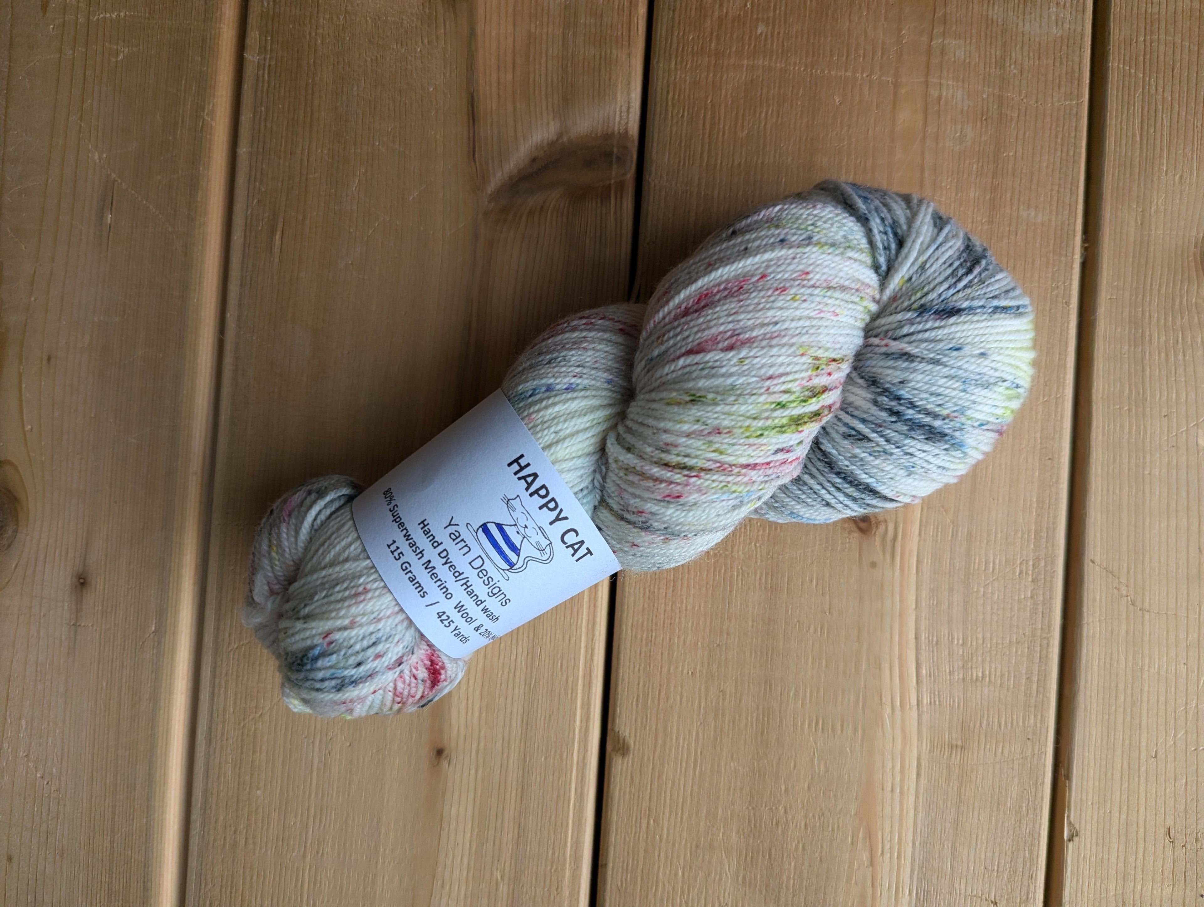 Happy Cat Yarn - Fingering 80/20