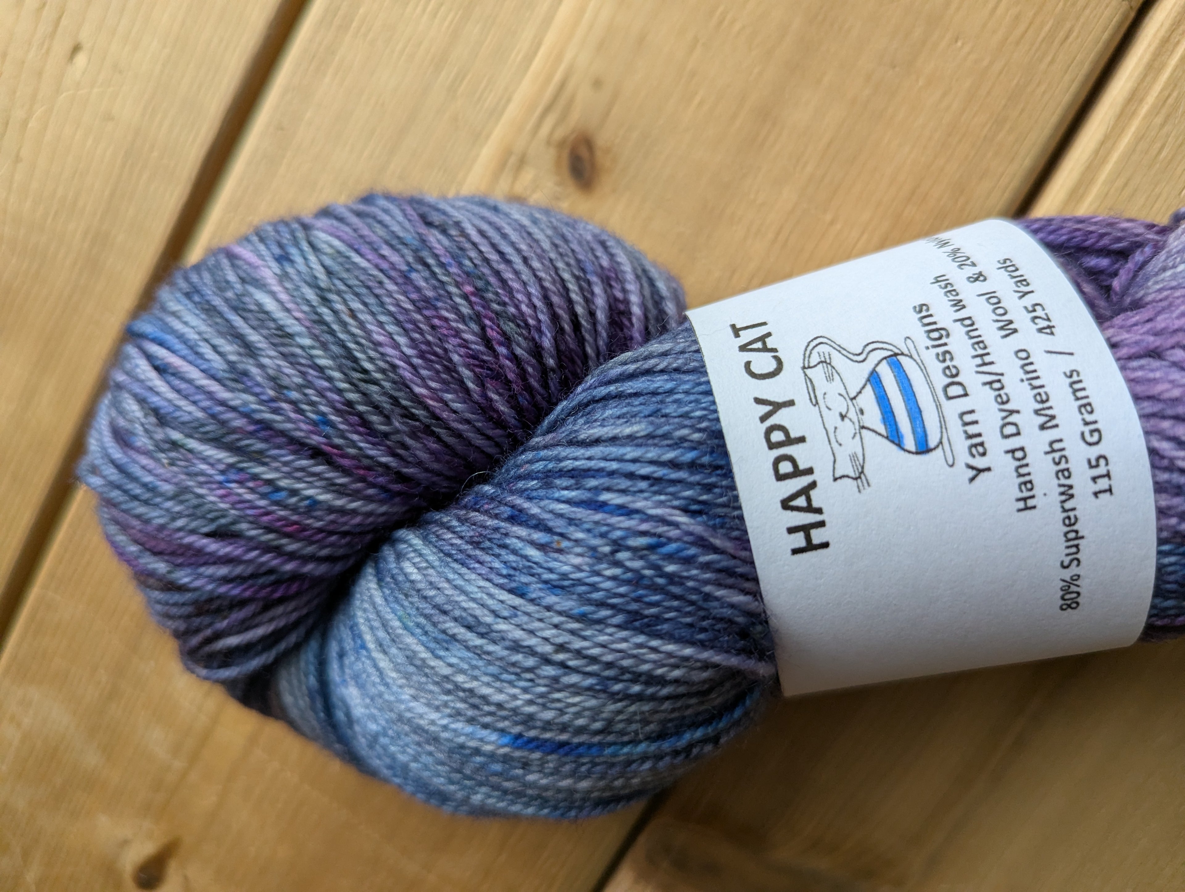 Happy Cat Yarn - Fingering 80/20