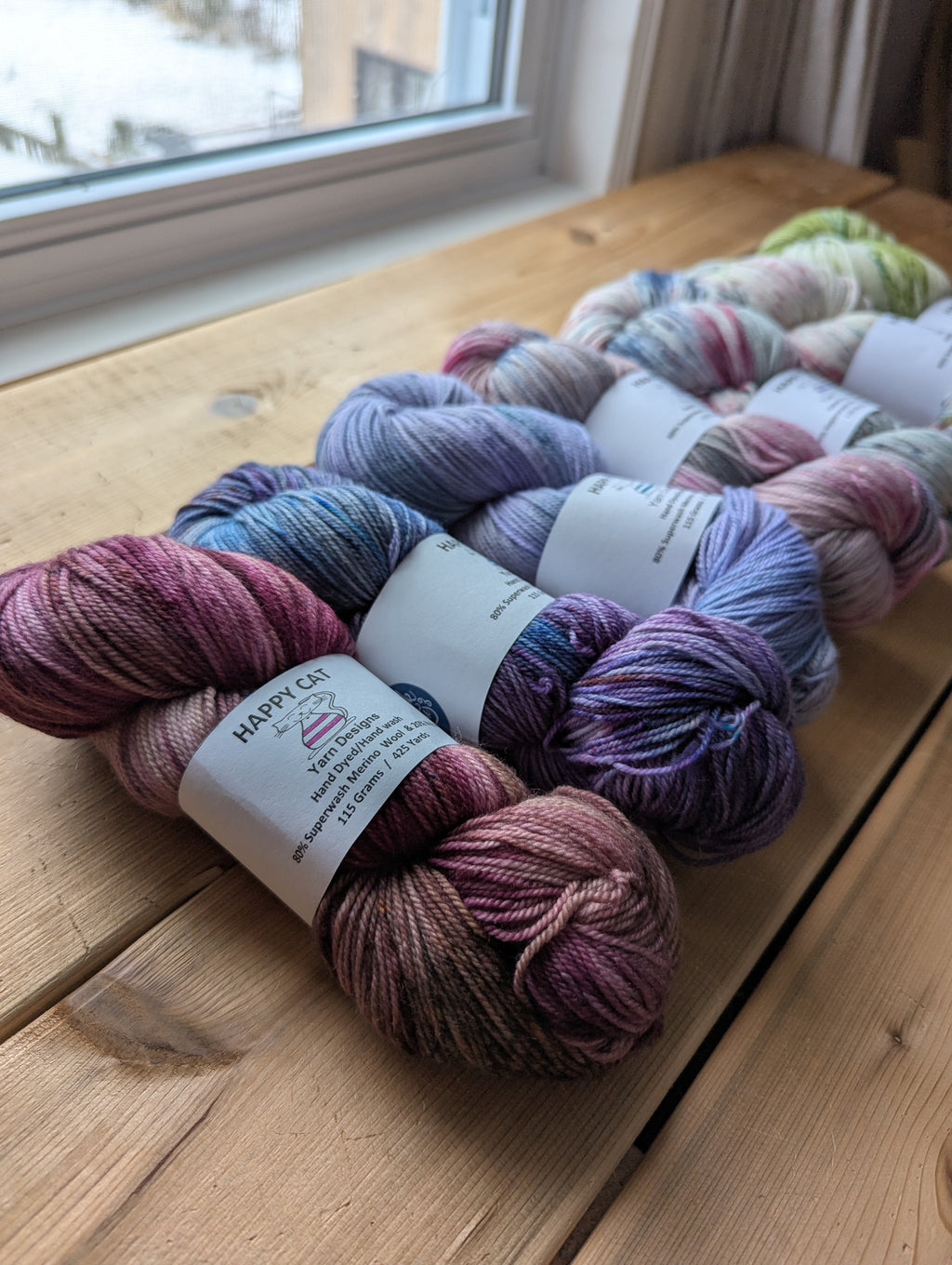 Happy Cat Yarn - Fingering 80/20