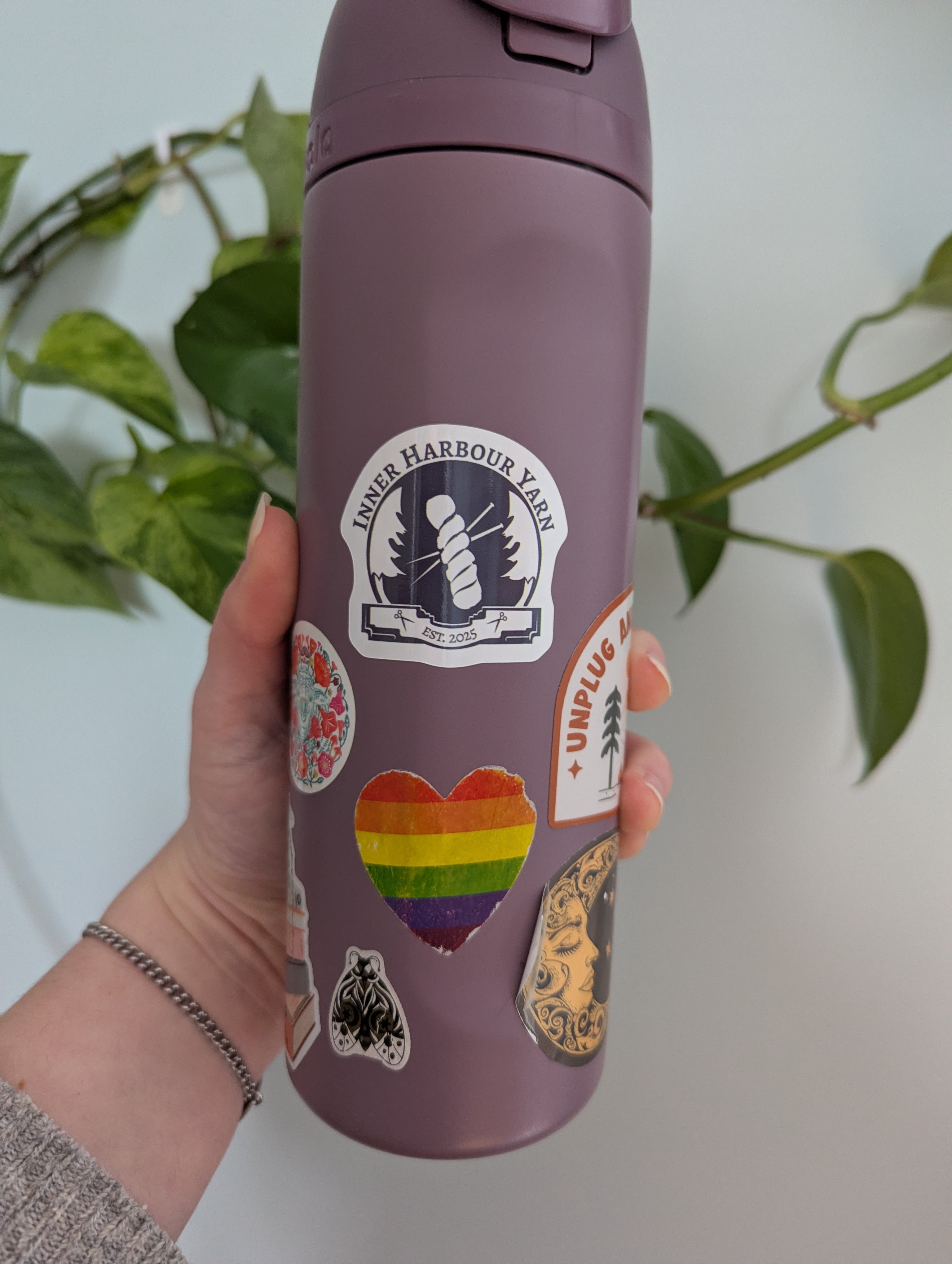 Inner Harbour Yarn Logo Sticker