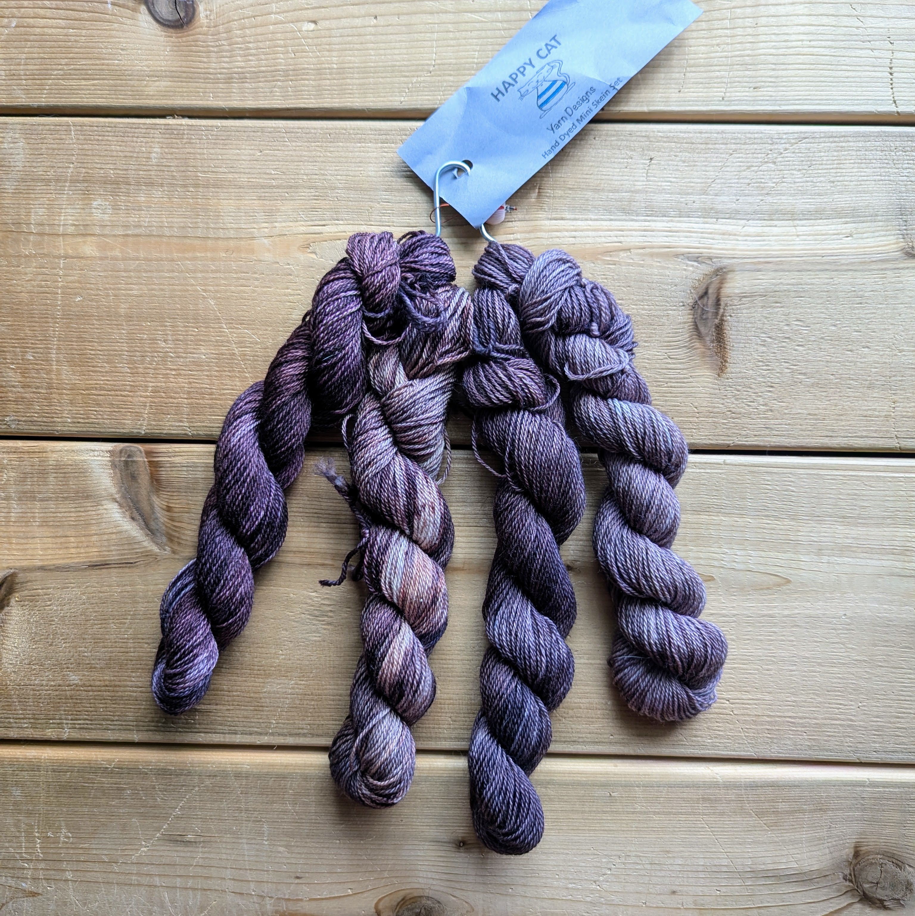 Happy Cat Yarn - Fingering 80/20 Mini Skein Set
