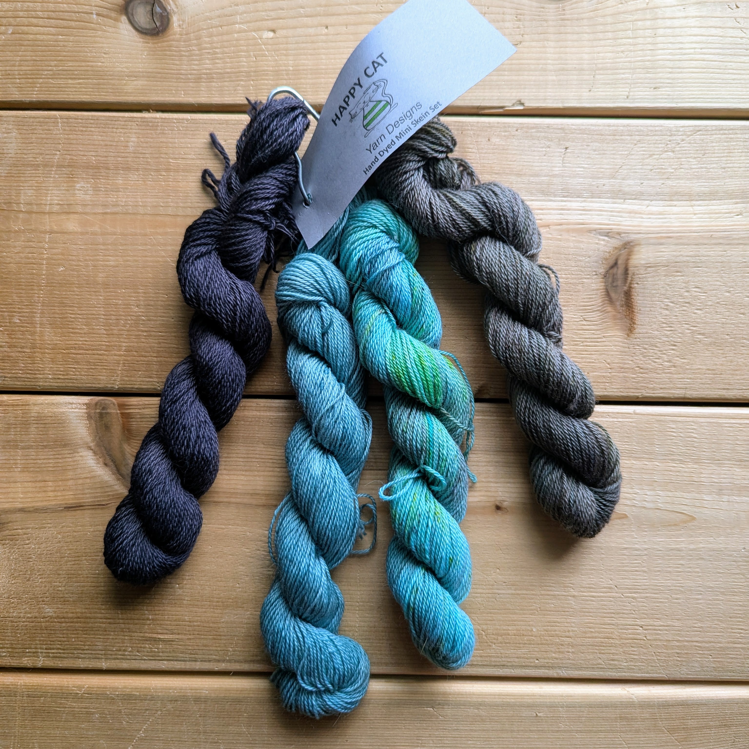 Happy Cat Yarn - Fingering 80/20 Mini Skein Set