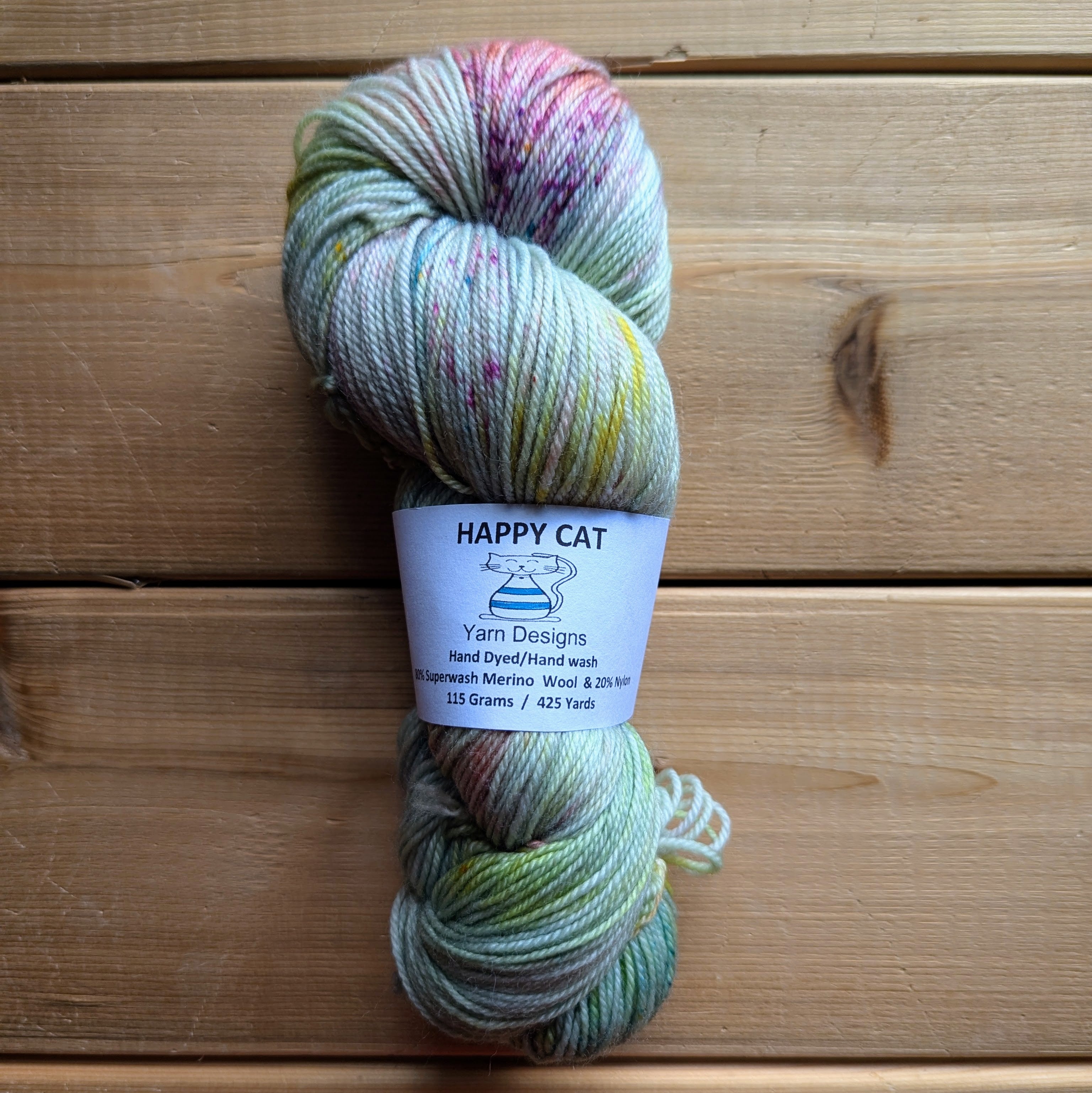Happy Cat Yarn - Fingering 80/20