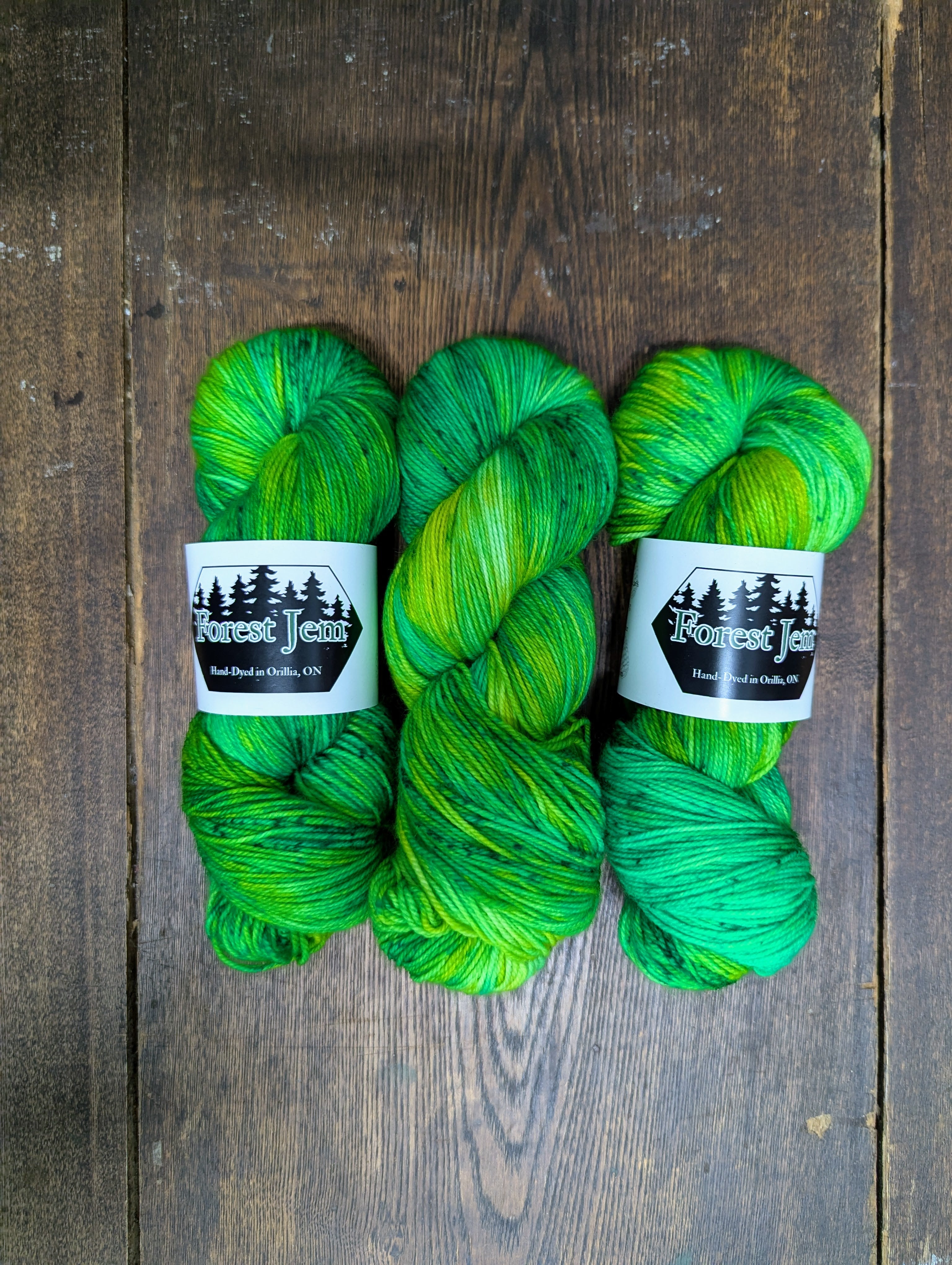 Forest Jem Pinecone Sock