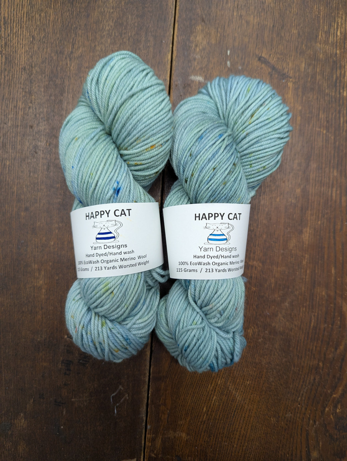 Happy Cat Yarn - EcoWash Organic Merino Worsted