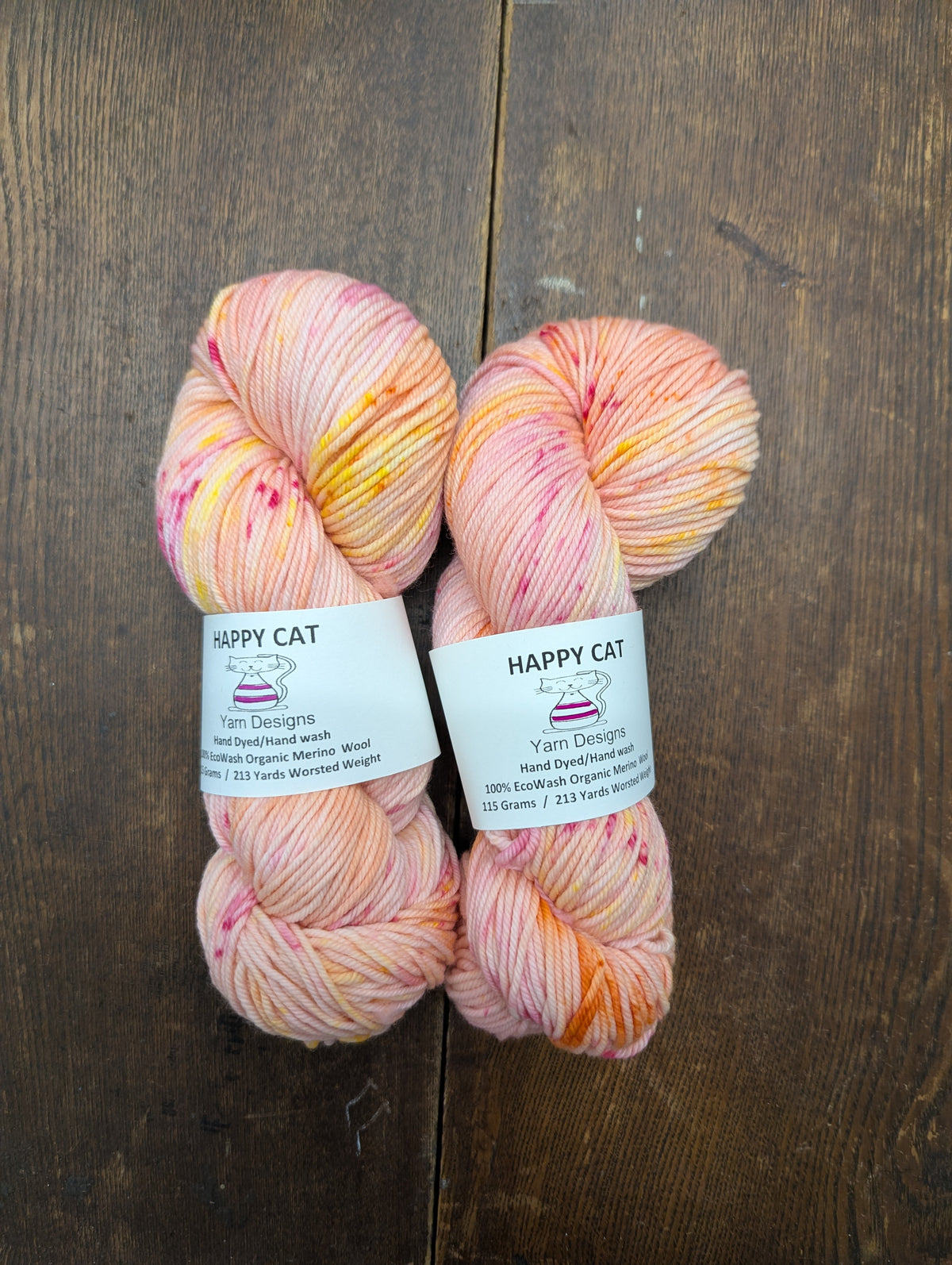 Happy Cat Yarn - EcoWash Organic Merino Worsted