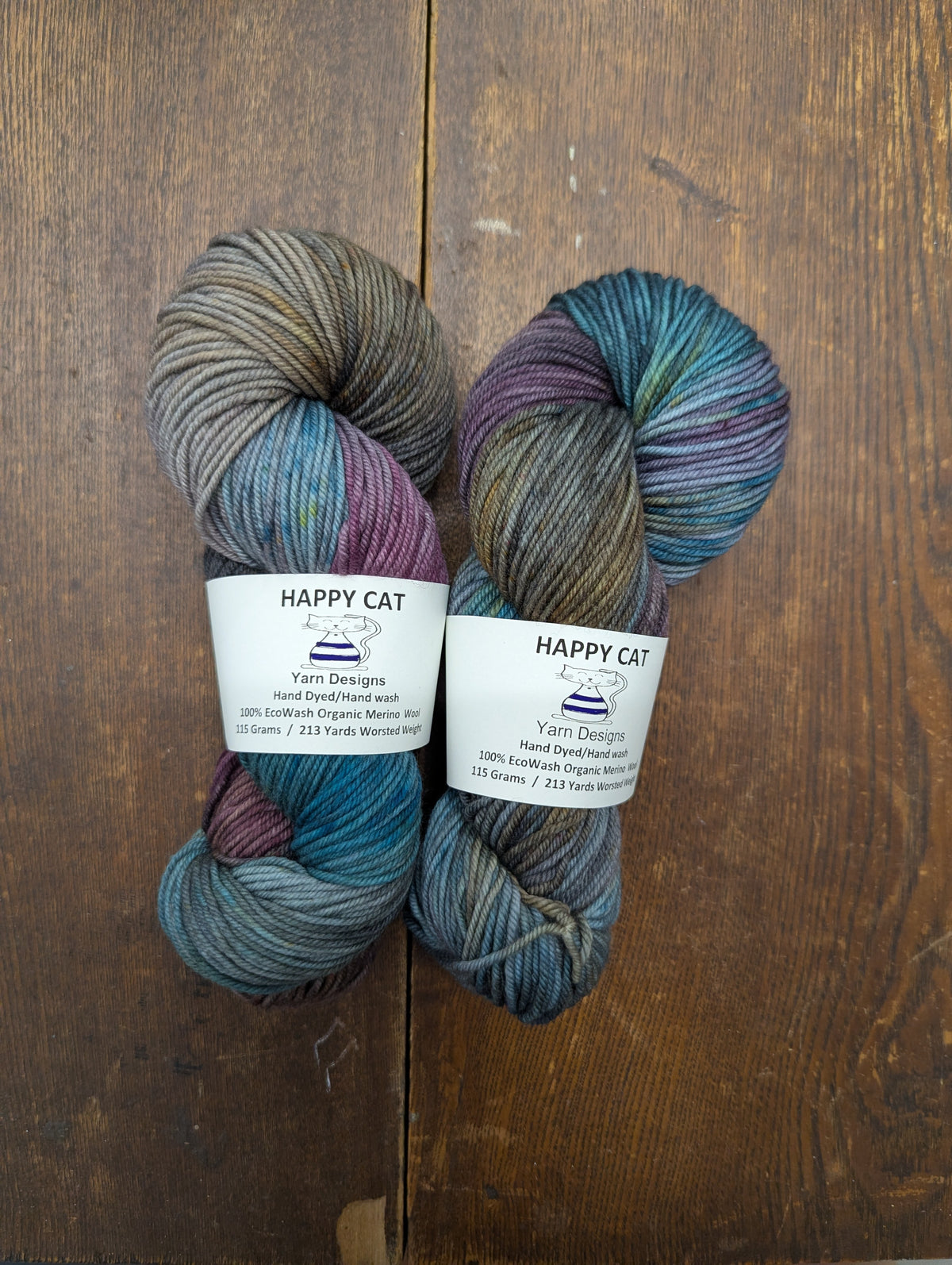 Happy Cat Yarn - EcoWash Organic Merino Worsted