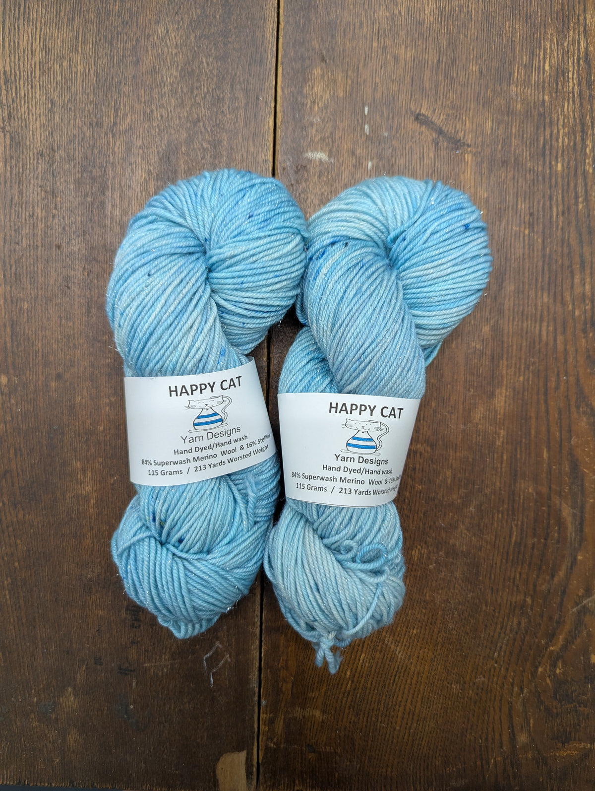 Happy Cat Yarn - Gold Sparkle Worsted