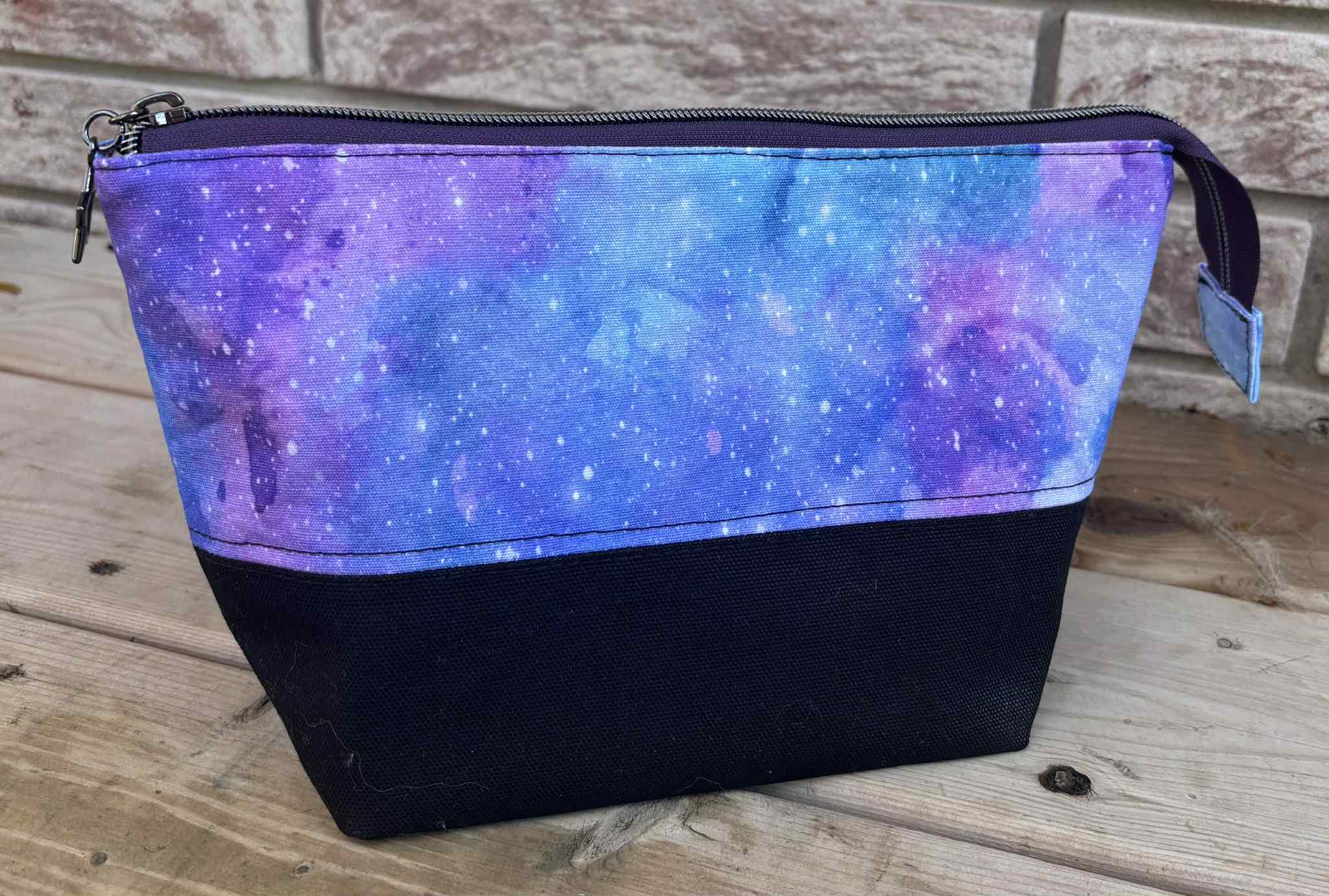 LMc Handcrafted Zipper Pouch Project Bag - Small