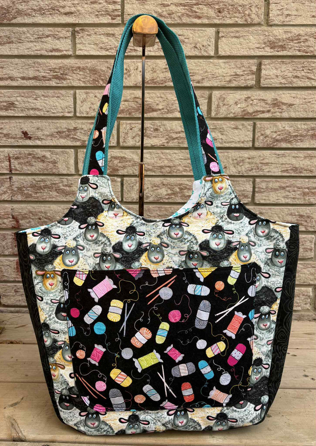 LMc Handcrafted Larkspur Tote