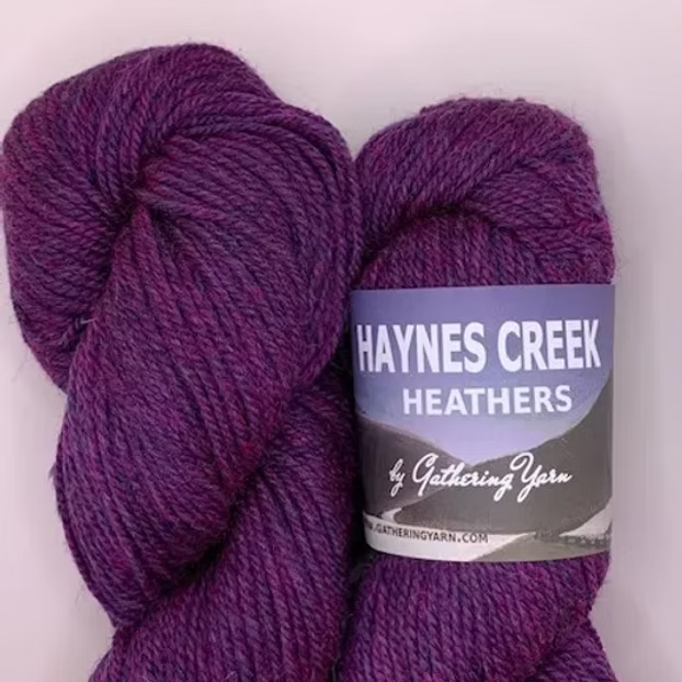 Gathering Yarn Haynes Creek Heathers Aran