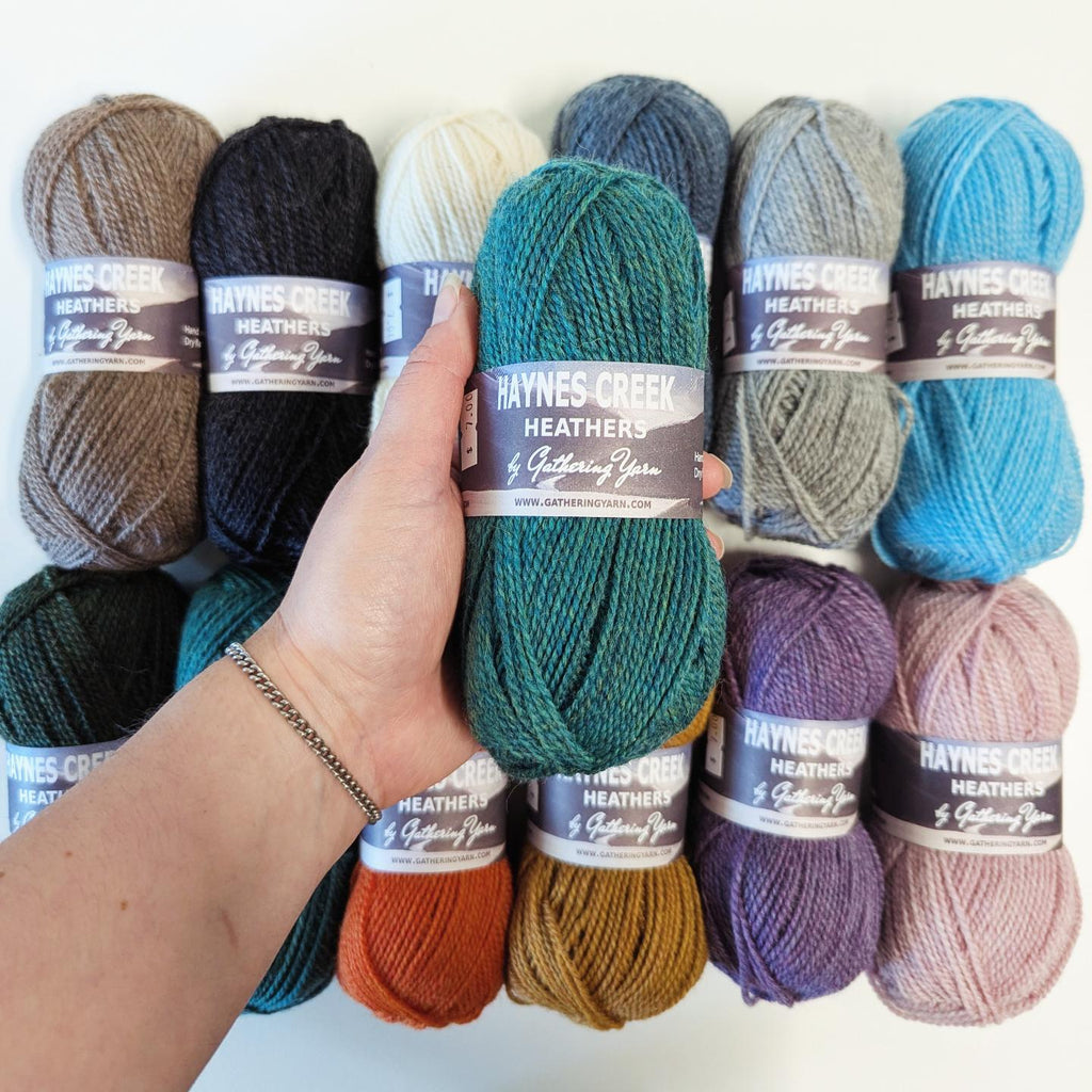 Gathering Yarn Haynes Creek Heathers DK