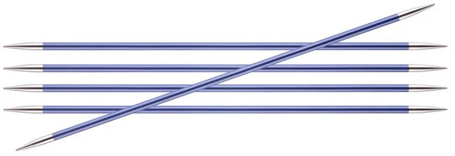 Knitter's Pride (KnitPro) Zing Double Pointed Needles (DPNs) - 15cm/6"